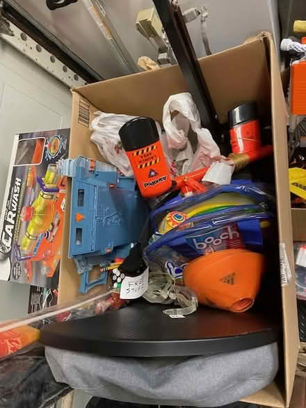 Photo of free Box of incomplete toys, etc (Peacock gap San Rafael, CA) #1