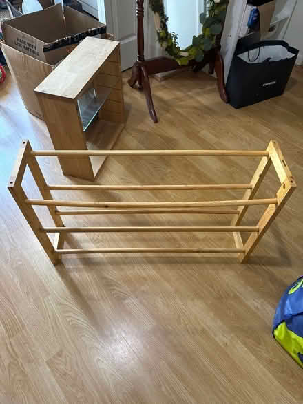 Photo of free Bamboo shoe rack (Vienna) #1