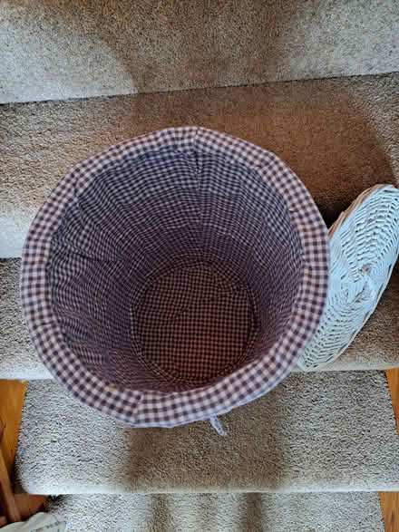 Photo of free Small wicker laundry/ toy basket (Coulsdon CR5) #2