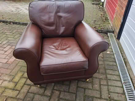 Photo of free Leather armchair (Upton CH2) #3