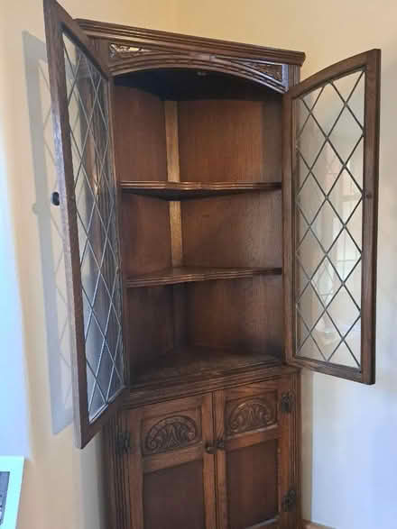 Photo of free Corner display cabinet (Bourton on the Water GL54) #2