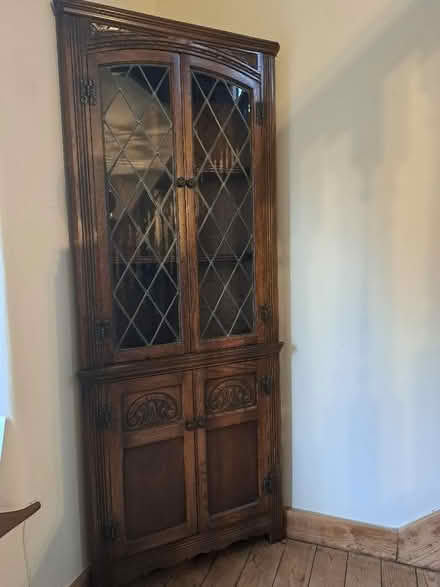 Photo of free Corner display cabinet (Bourton on the Water GL54) #1