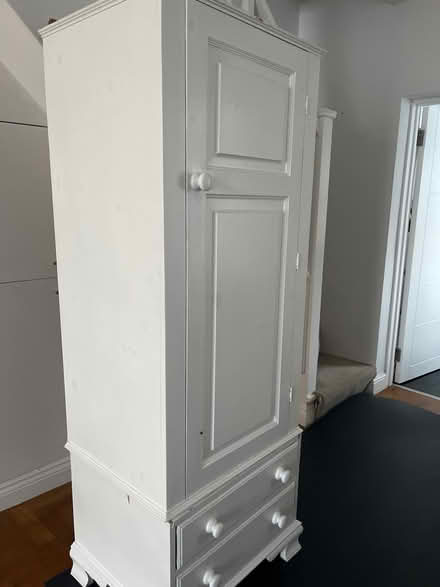 Photo of free Pine single wardrobe and doors (E11) #1