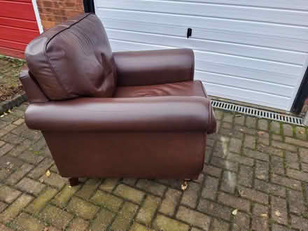 Photo of free Leather armchair (Upton CH2) #1