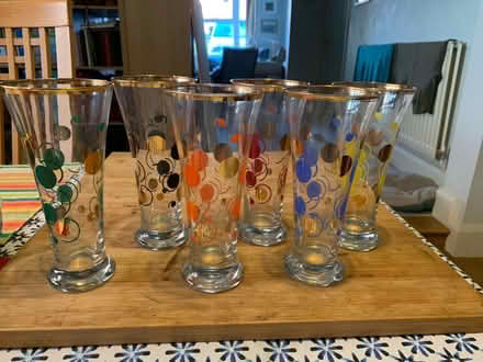 Photo of free 6 vintage tumblers (Malvern Link WR14) #1