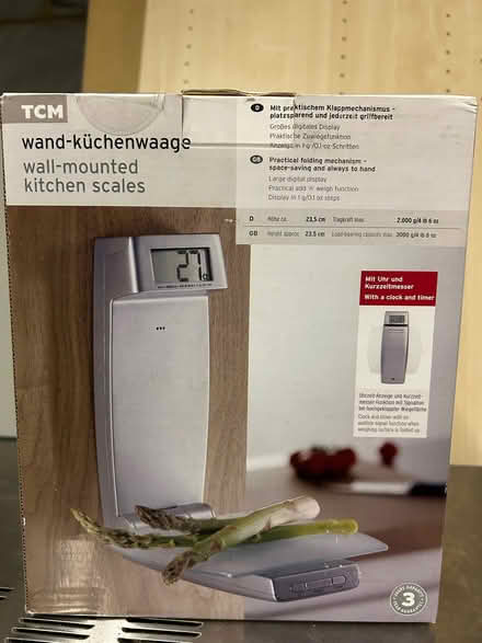 Photo of free Wall mounted kitchen scales (Willingdon BN20) #1