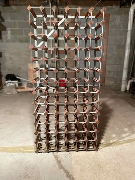 Photo of free Large wine rack (Riverside area of Princeton) #3