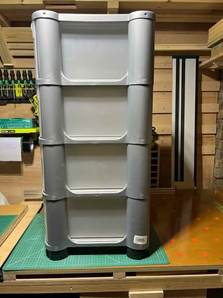 Photo of free Tall drawer storage unit (WOODNEWTON, Nr. OUNDLE) #3