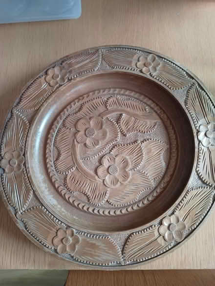 Photo of free Engraved wooden bowl or dish (Westbury BA13) #1