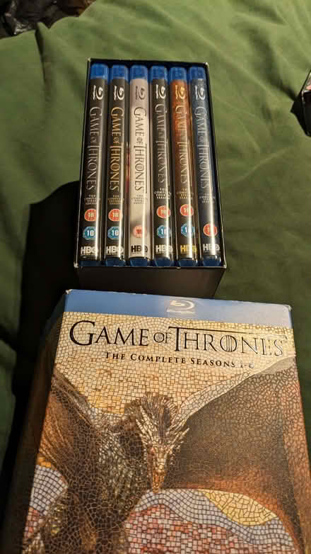 Photo of free GoT Blu-ray Box set no disks (Winchester SO22) #1