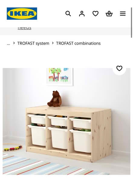 Photo of IKEA trofast storage (Bath, Oldfield) #1