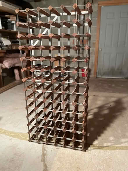 Photo of free Large wine rack (Riverside area of Princeton) #2