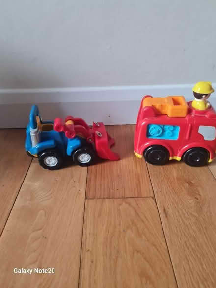 Photo of free Toy firetruck and tractor (Norcot RG30) #1