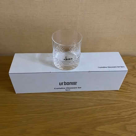 Photo of free Four crystalline tumblers - brand new / boxed (IP2) #1