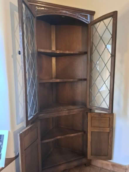 Photo of free Corner display cabinet (Bourton on the Water GL54) #3