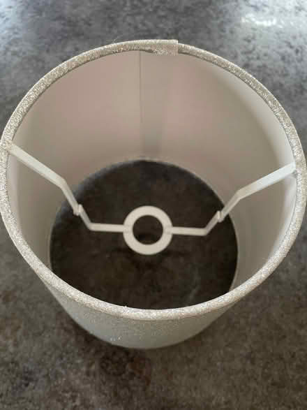 Photo of free Silver glitter lampshade (Waterlooville PO8) #2