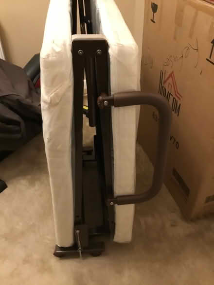 Photo of free HOMCOM Folding Bed with Mattress (BD19 Cleckheaton) #4