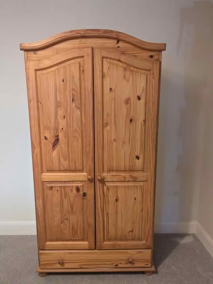 Photo of free Pair of pine wardrobes (Heaton NE7) #1