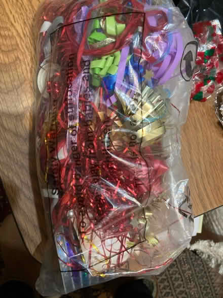 Photo of free Tinsel, ribbons, bows, gift tags (Ock St Abingdon OX14) #2