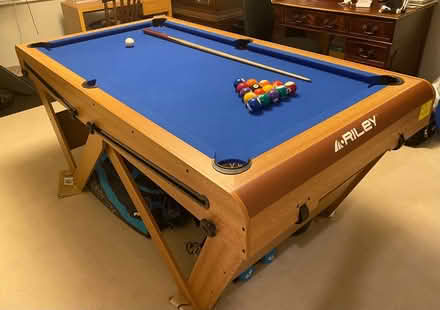 Photo of free Pool table (Hurst Green BB7) #1