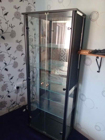 Photo of free Black framed glass display unit (Netteswell CM20) #1