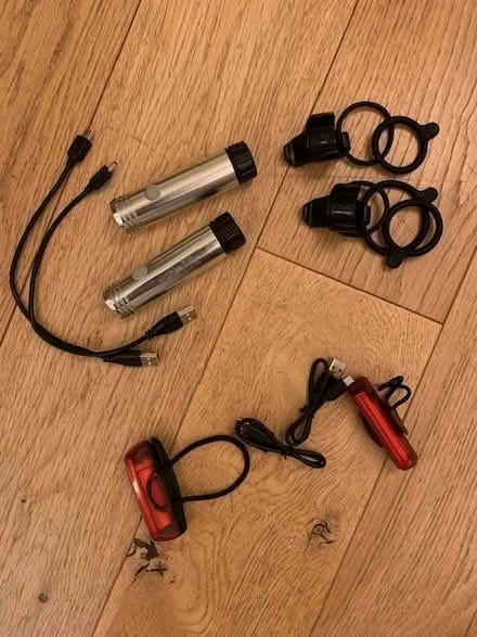 Photo of free Cycle front and rear lights (BH13 Branksome Park) #1