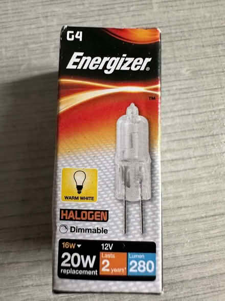 Photo of free 6 x Energizer G4 Halogen Bulbs 16w (20w equivalent) (Westerham TN16) #3