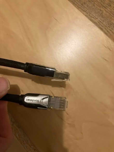 Photo of free 10m Sandstrom Ethernet Cable with gold plated connector (New Malden KT3) #1