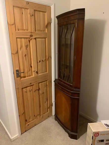 Photo of free Lovely glass fronted corner Unit (crowborough TN6) #2