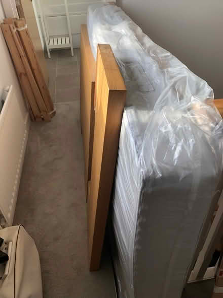 Photo of free IKEA malm single bed (Chapel-en-le-Frith SK23) #3