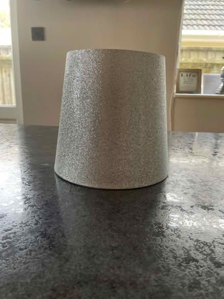 Photo of free Silver glitter lampshade (Waterlooville PO8) #3