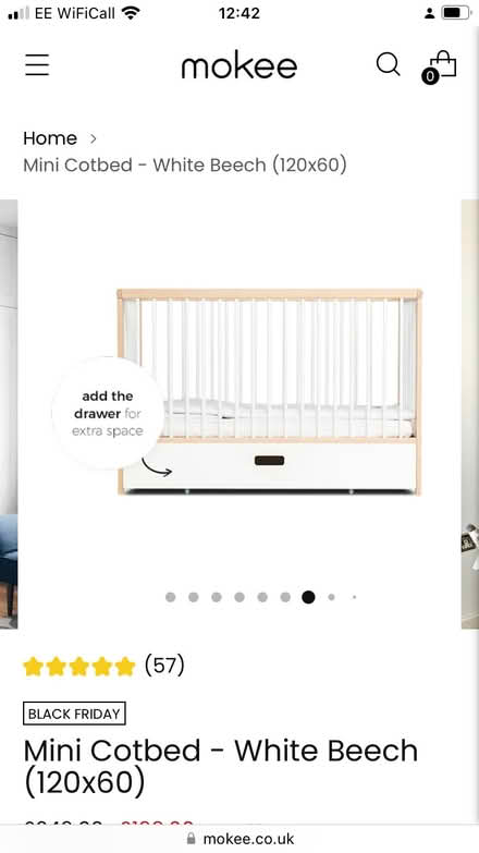 Photo of free Cotbed (Knightsfield AL8) #1