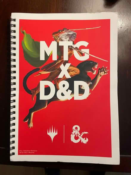 Photo of free BRAND NEW D&D/MtG notebook (02155) #1