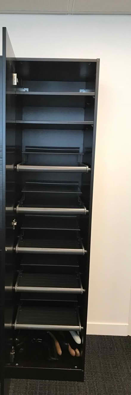 Photo of free Solid, sturdy Ikea shoe cabinet (W1K 6DJ) #2