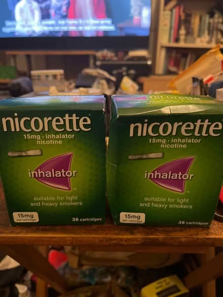 Photo of free Nicorette inhalators (Camberwell SE5) #1