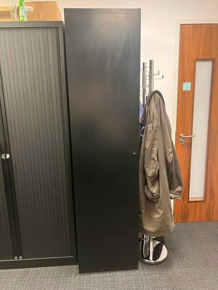 Photo of free Solid, sturdy Ikea shoe cabinet (W1K 6DJ) #1