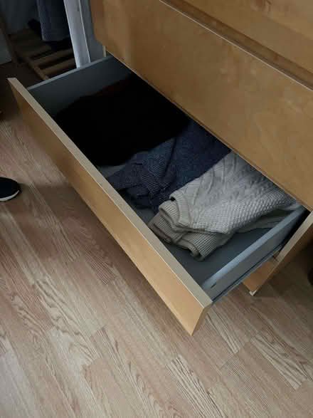 Photo of free Chest of drawers & 2 bedside Cabinets (Mill Green AL7) #2