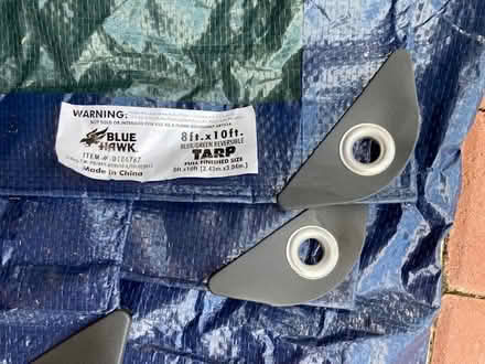 Photo of free Blue/Green Reversible Tarp (Davie 33324) #1