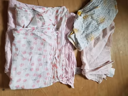 Photo of free 4 muslin cloths for baby (Gloucester) #1