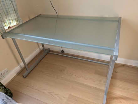 Photo of free Glass topped desk (Bounds Green N11) #1