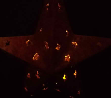 Photo of free fiery star tealight holder (Montpelier BS6) #4