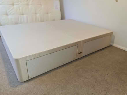 Photo of free King sizedivan base with 4 drawers (Westdene BN1) #2