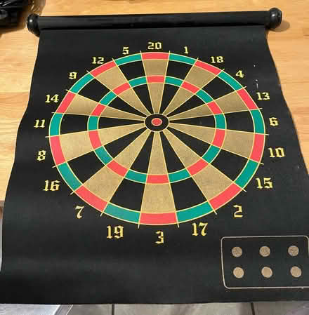 Photo of free Children’s magnetic dartboard (SW17) #1