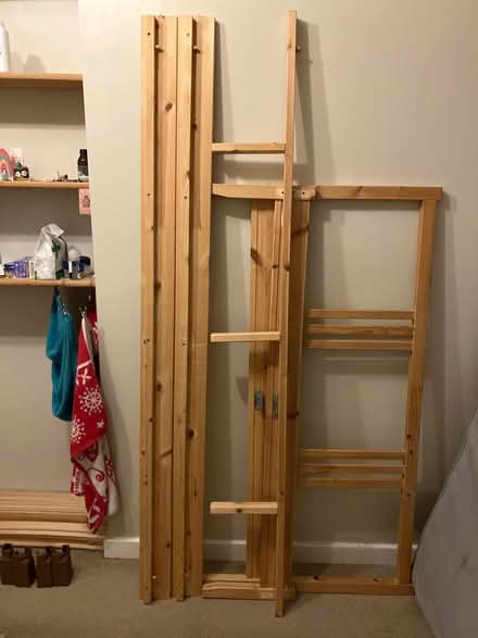 Photo of free Dismantled IKEA double bed frame (Central Lancaster LA1) #1