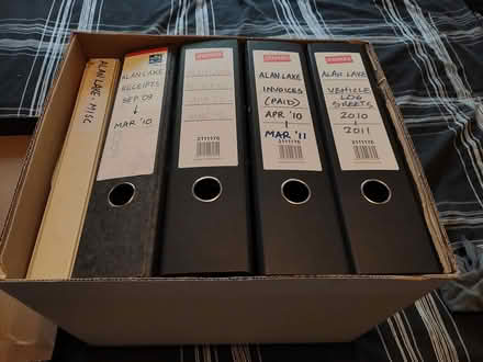 Photo of free Lever Arch Folders (Thorney Leys OX28) #1