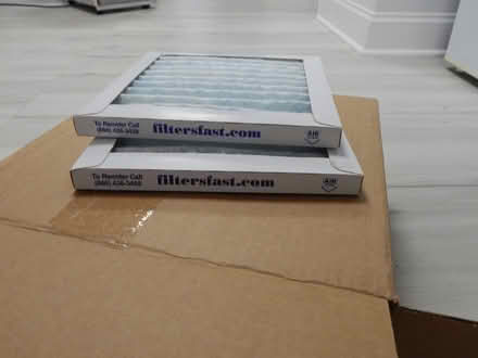 Photo of free furnace filter 10"x10"x1" (2) (20882) #1