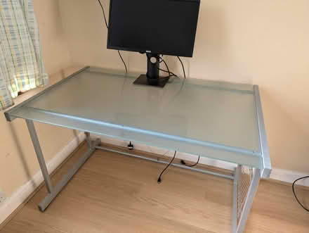Photo of free Glass topped desk (Bounds Green N11) #2