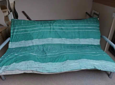 Photo of free Futon style 3 seater sofa bed (Walthamstow) #1