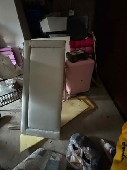 Photo of free Upholstered headboard double (Colwall WR13) #1