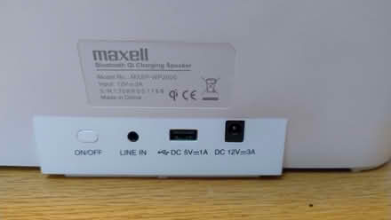 Photo of free Maxell QI Bluetooth speaker (Sherfield on Loddon, RG27 0) #3
